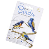 Winter Birds Page Marks