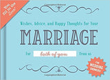 Wishes Advice and Happy Thoughts For Your Marriage