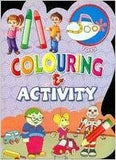 Colouring and Activity - Toys