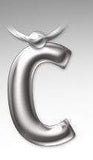 Initial Keyring Letter C