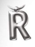 Initial Keyring Letter R