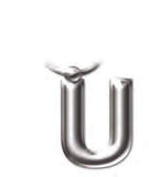 Initial Keyring Letter U