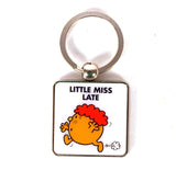 NEW Mr Men Keyring Little Miss Late