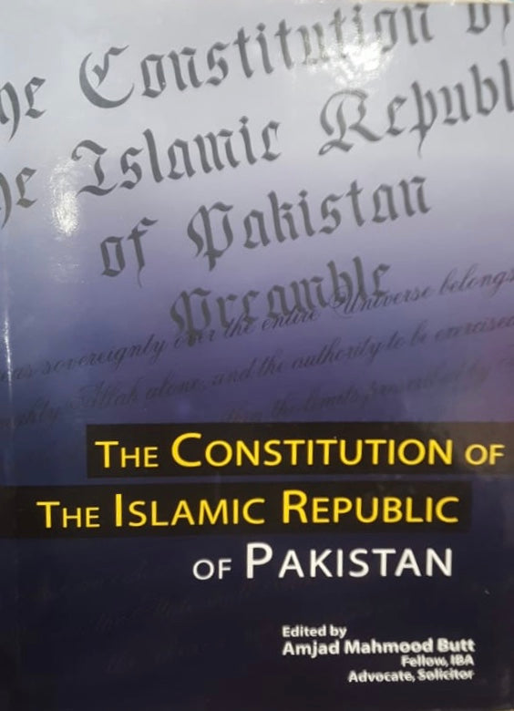 The Constitution of the Islamic Republic of Pakistan