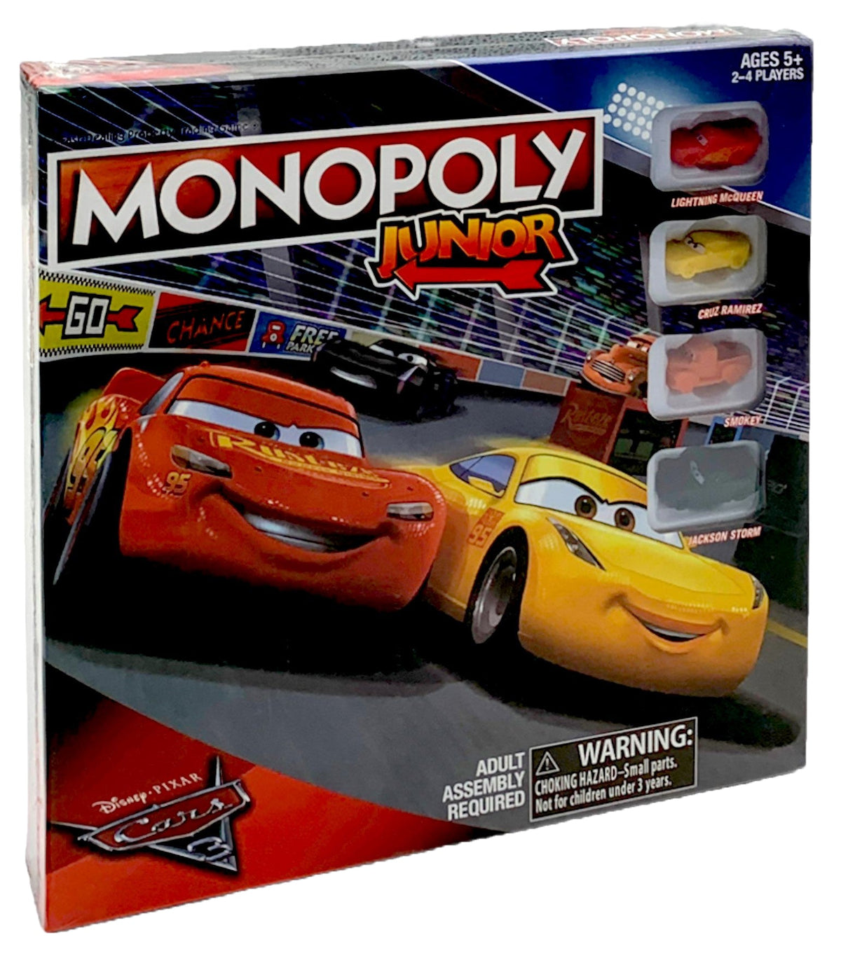 Monopoly Junior: Disney Pixar Cars 3 Edition