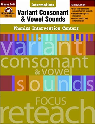 Variant Consonant and Vowel Sounds, Grades 4-6+