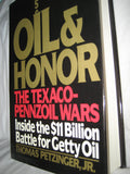 Oil and Honor: The Texaco-Pennzoil Wars Hardcover – 1 Jun. 1987