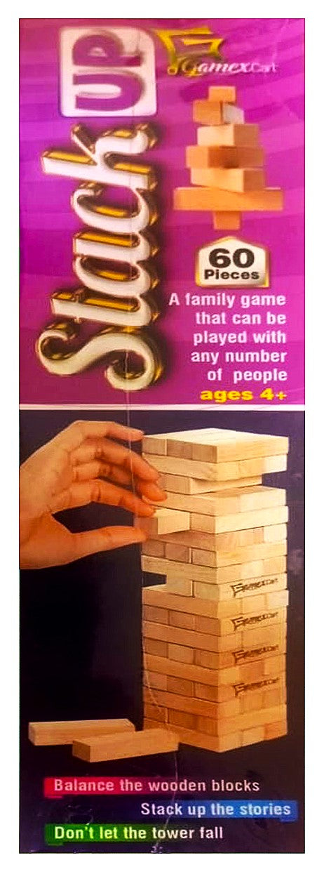 Stack Up A Family Game That Can Be Played with Any Number of People 7142