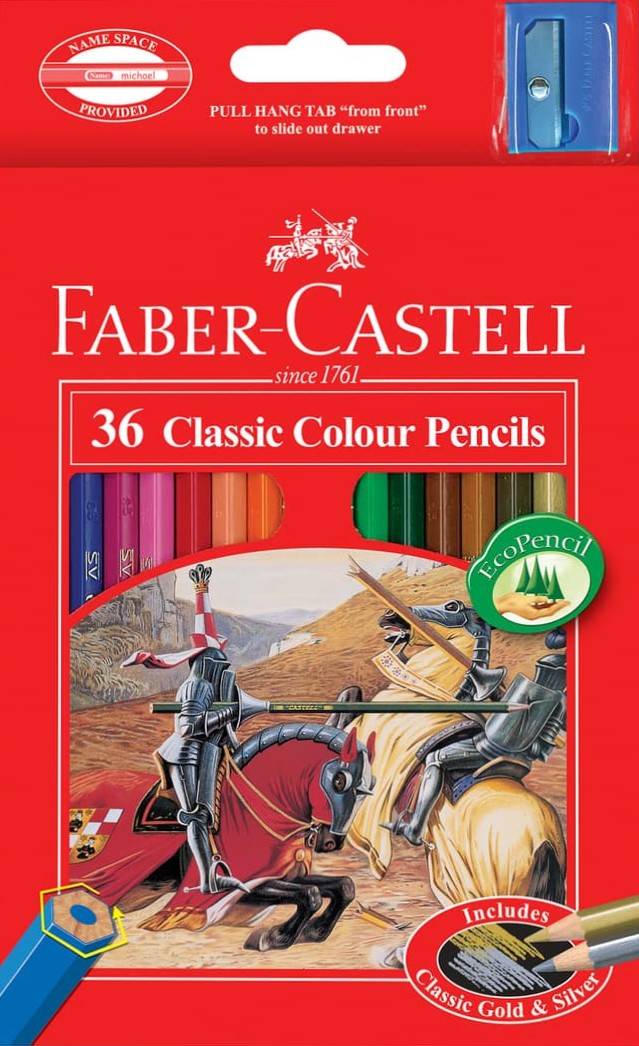 Faber-Castell Classic Colour Pencil 36 Pcs