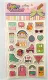 3D Glitter Sticker X0 012