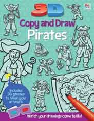 3D Copy and Draw Pirates -