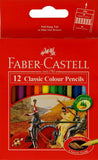 Faber Castell 12 Colour Pencil Short