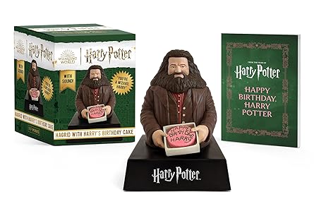 Harry Potter Hagrid with Harrys Birthday Cake Youre a Wizard Harry