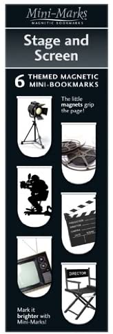 Mini Marks Magnetic Bookmarks Stage and Screen
