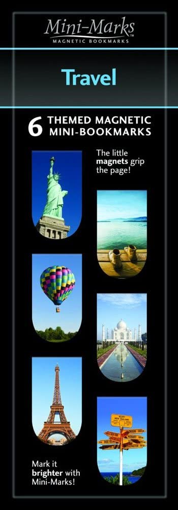 Mini Marks Magnetic Bookmarks Travel