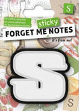 Forget Me Sticky Notes  S