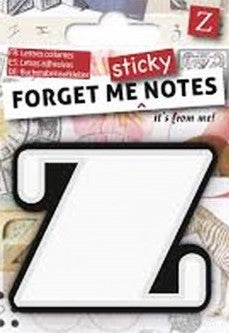 Forget Me Sticky Notes   Z