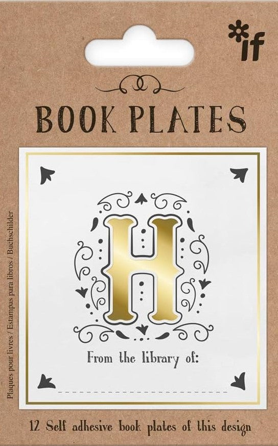 Letter Book Plates   Letter H