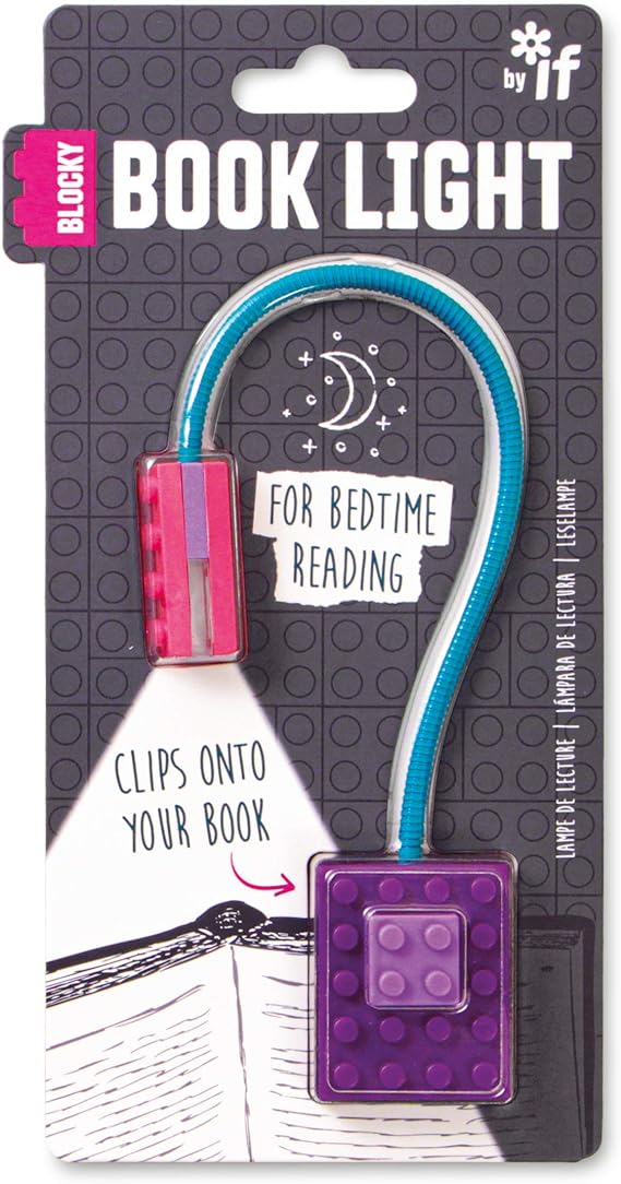 Blocky Book Light  Purple