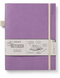 Bookaroo Bigger Things Notebook Journal   Aubergine