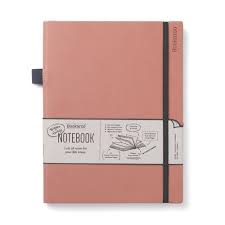 Bookaroo Bigger Things Notebook Journal  Blush