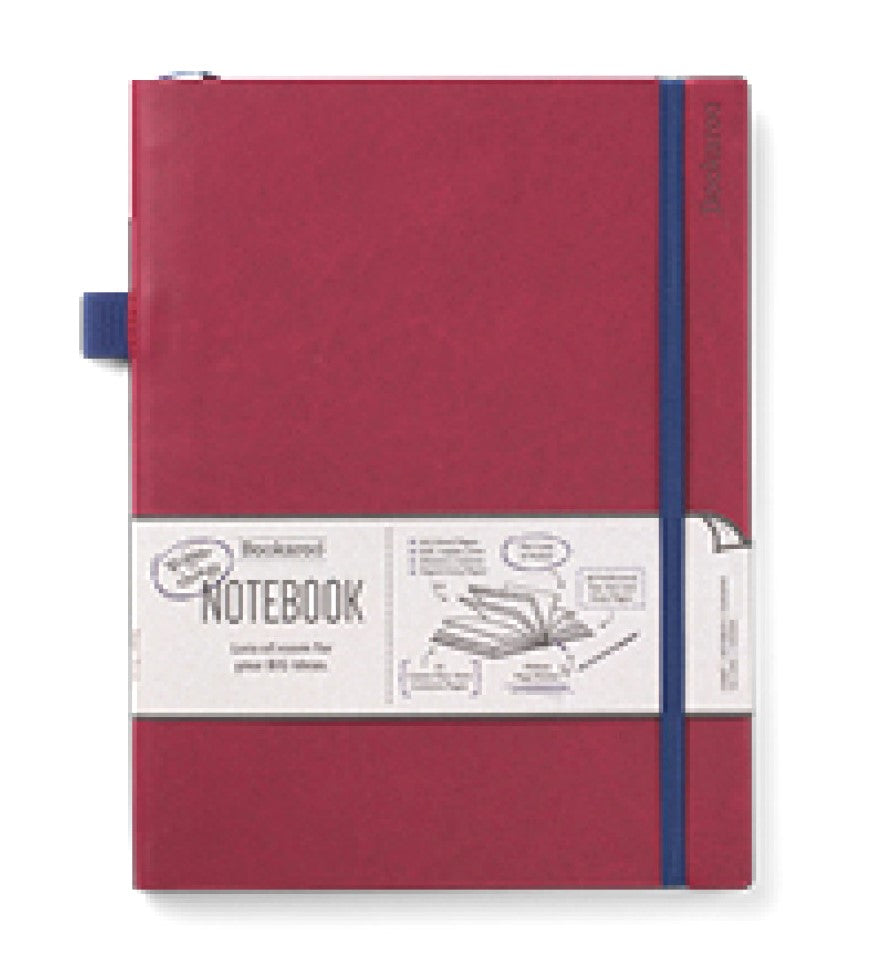 Bookaroo Bigger Things Notebook Journal   Dark Red