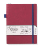 Bookaroo Bigger Things Notebook Journal   Dark Red