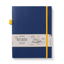 Bookaroo Bigger Things Notebook Journal   Navy