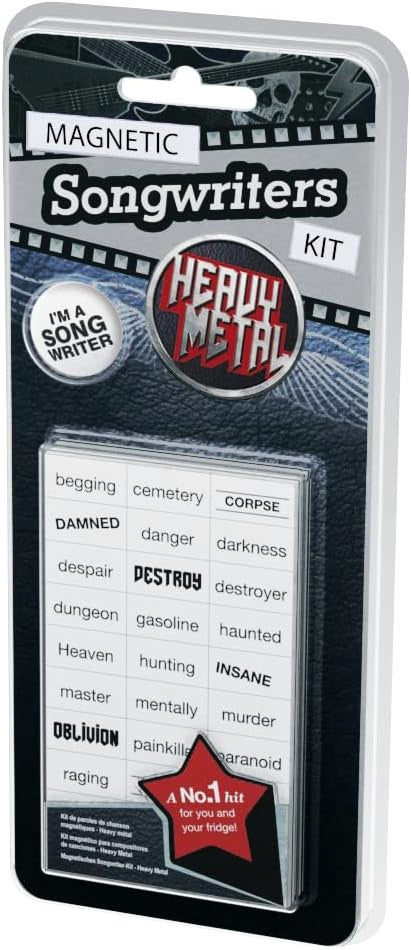 IF Heavy Metal Magnetic Songwriters Kit