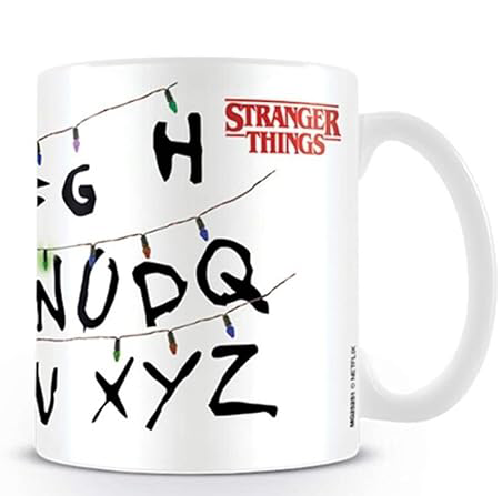 Stranger Things Ceramic Mug ABC