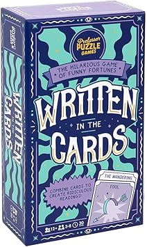 Professor PUZZLE Written in The Cards - Hilarious Game of Funny fortunes!
