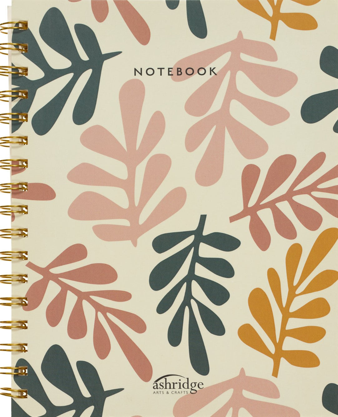 Ashridge Spiro Notebook Leaves