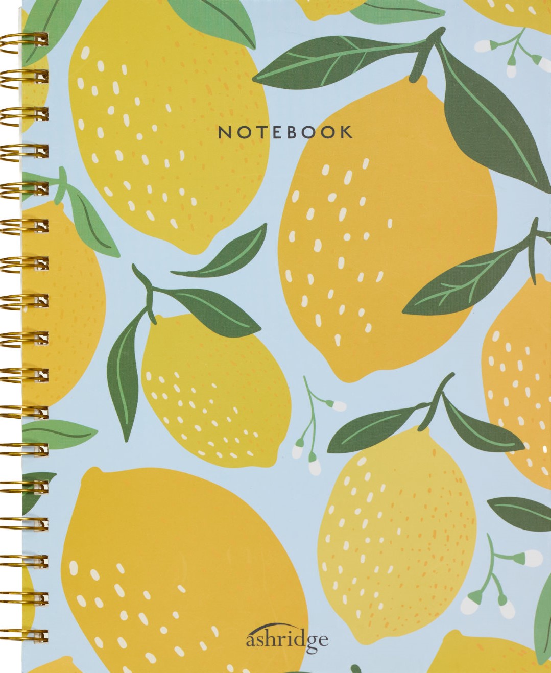 Ashridge Spiro Notebook  Lemons