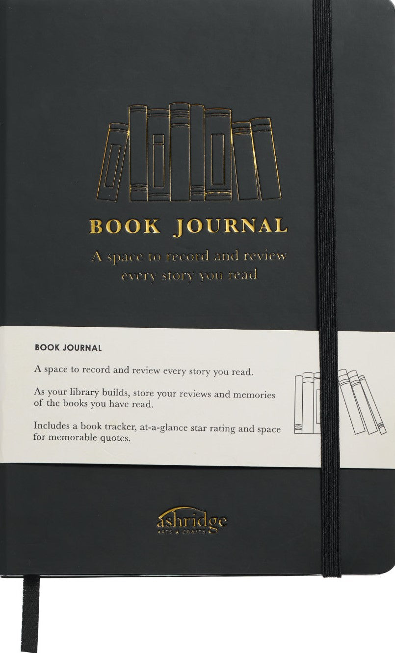 Ashridge A5 PU Book Journal  Black