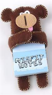 Thinking Gifts MNM Monkey Misfit Notes Notepad