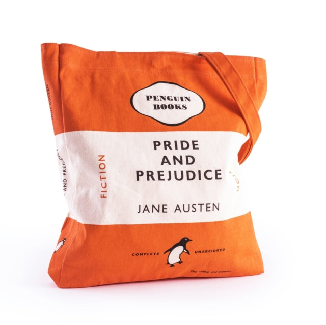 PRIDE AND PREJUDICE BOOK BAG ORANGE