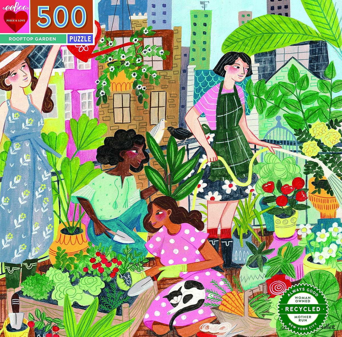 Rooftop Garden 500 Pc Sq