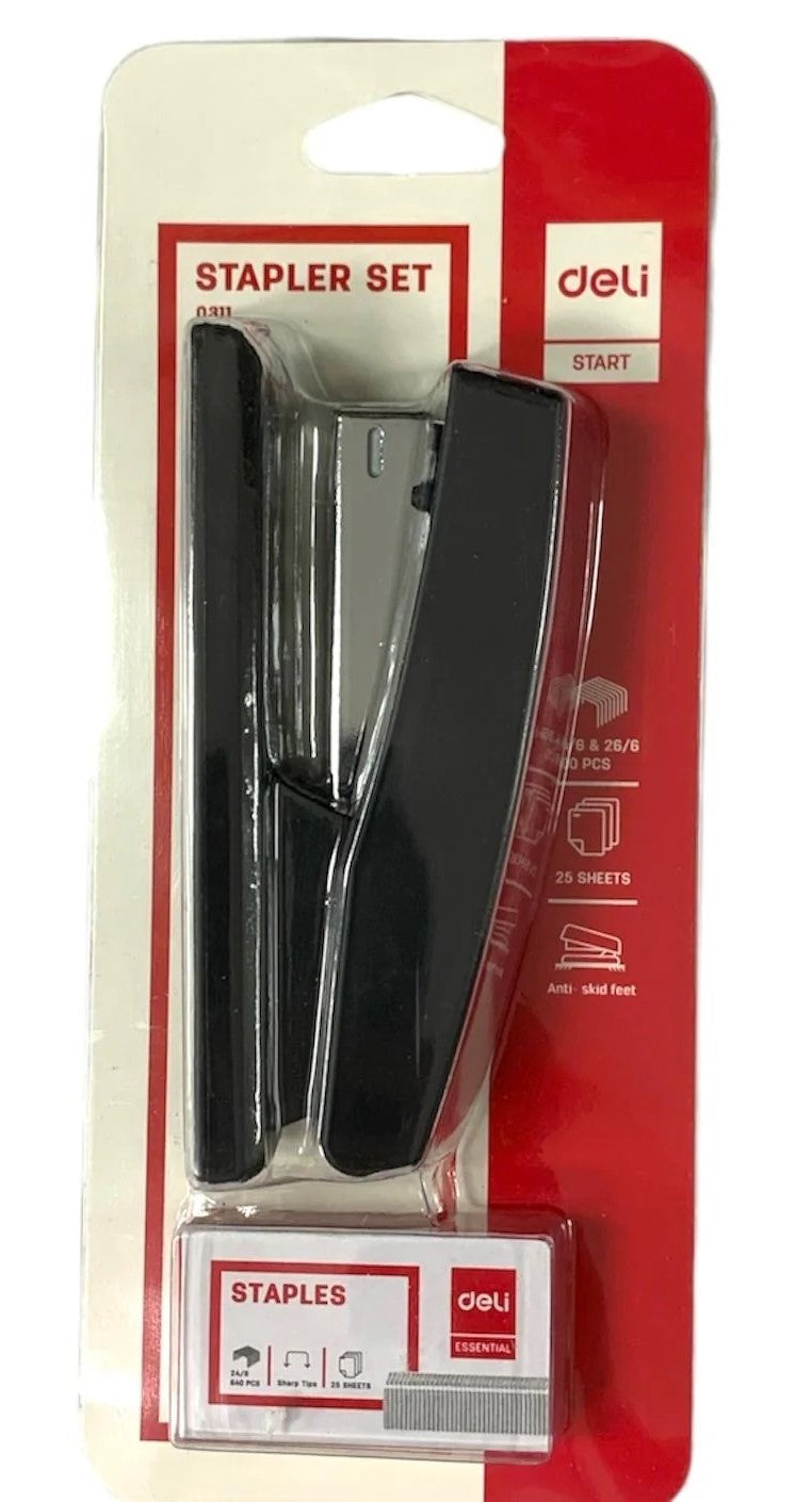 Deli Stapler Set With Pin 10 0251
