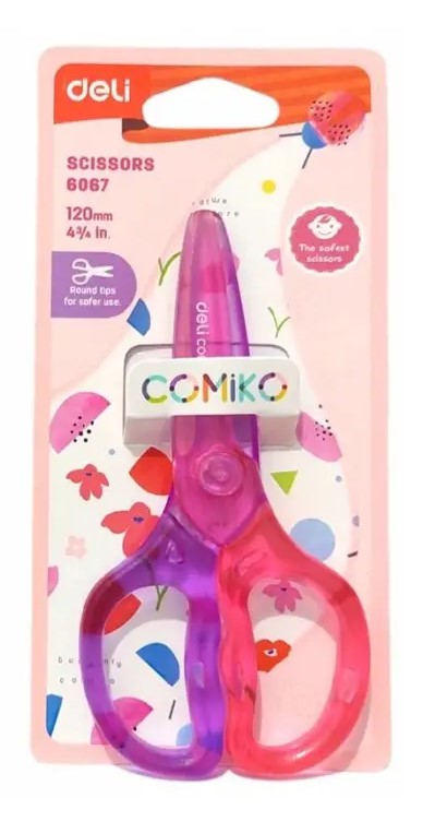 Deli Comiko Plastic Scissor 6067