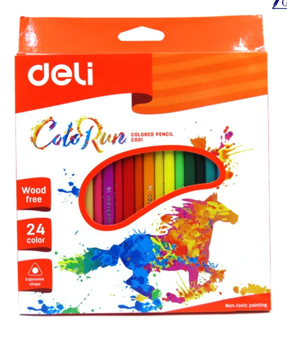 Deli Color Pencil 12s C09900
