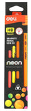 Deli Graphite Pencil Neon U51600