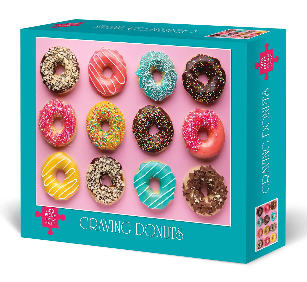 PreviousNext Craving Donuts 500-Piece Puzzle
