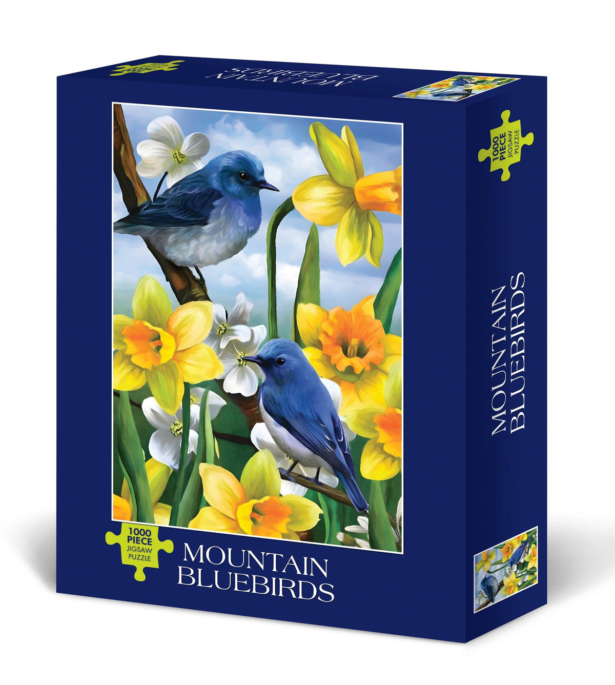 Mountain Bluebirds 1000-Piece Puzzle