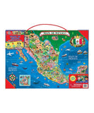 Mapa De Maxico magnetico de Madera