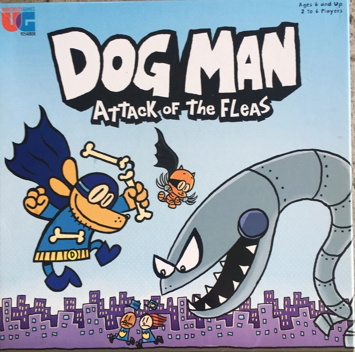 Dog Man Attack of the Fleas Game