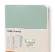 Moleskine Volant Journal Pocket Ruled Sage Green pk 2