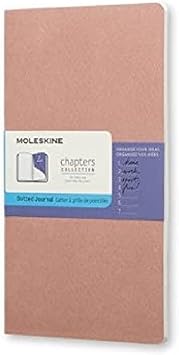 Moleskine Chapters Dotted Journal Rose