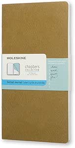 Moleskine Chapters Journal Tawny Olive Slim Medium Dotted