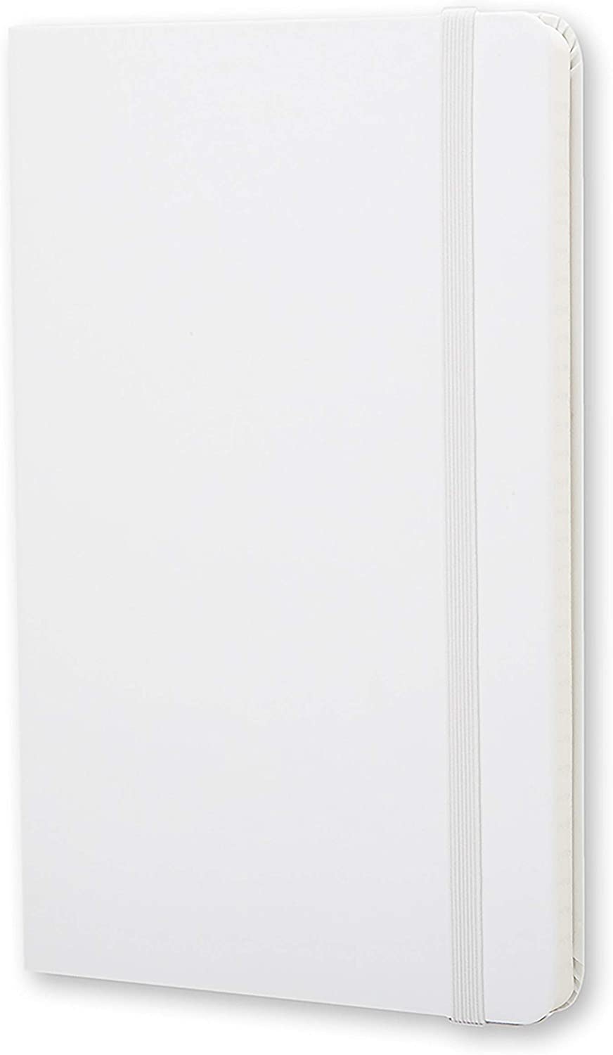 Moleskine : Notebook Large Ice White Leather (Hard Cover)