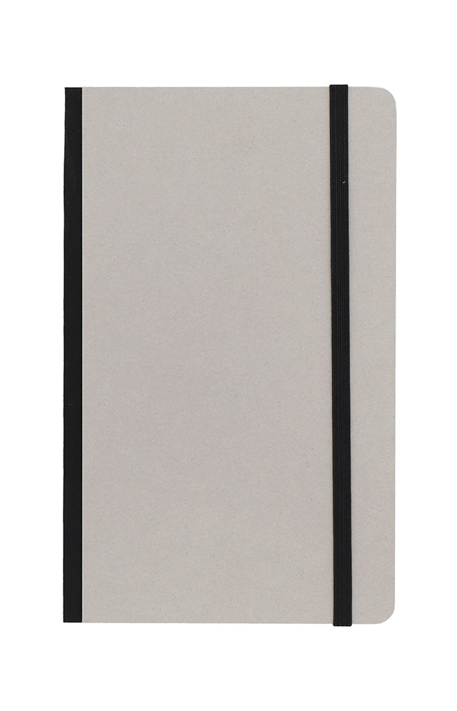Moleskine : Notebook Large Light Grey Leather (Hard Cover)